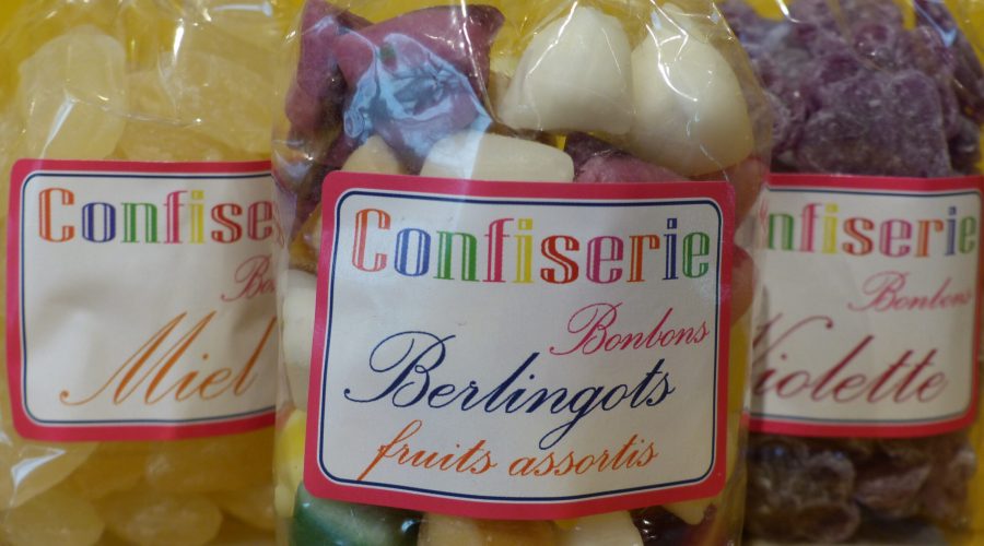 berlingots bonbons violette miel
